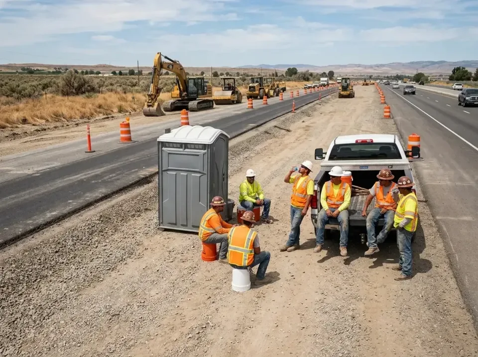 highway-road-construction-crew-007 — frequently asked questions, Porta Potty and Restroom Rentals in Pompton Lakes, NJ